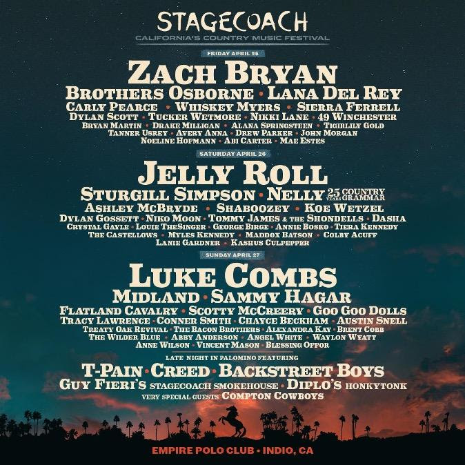 Stagecoach Announces A Few Surprises For 2025 Festival Muddy Country